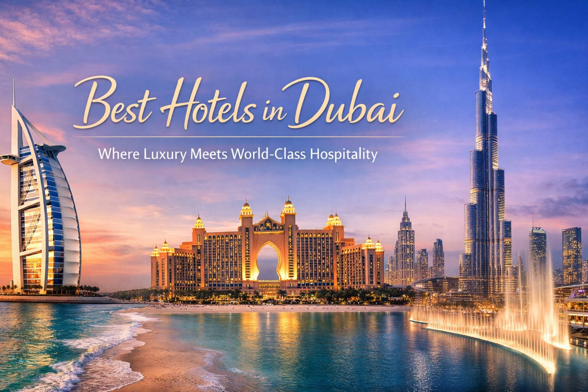 Plan Your Perfect Stay: Best Hotels in Dubai for Every Traveler