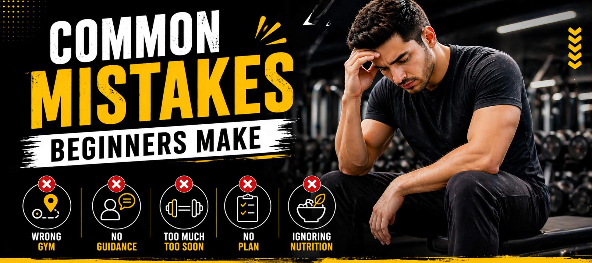Common Mistakes Beginners Make before joining Gym in Dubai and How to Avoid Them