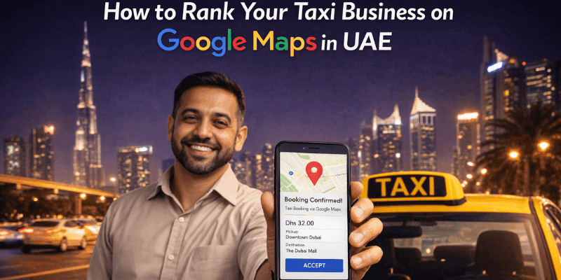 How to Rank Your Taxi Business on Google Maps in UAE