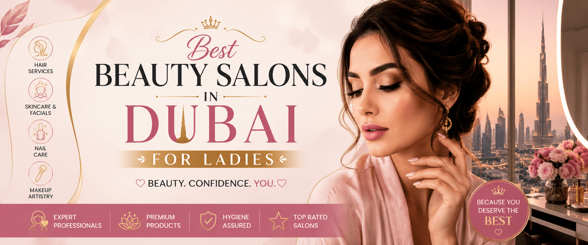 Best Beauty Salons in Dubai for Ladies