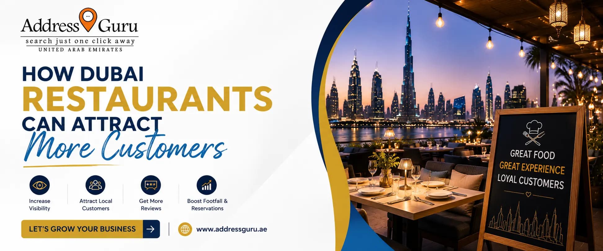 How Restaurants in Dubai Can Attract More Customers Online