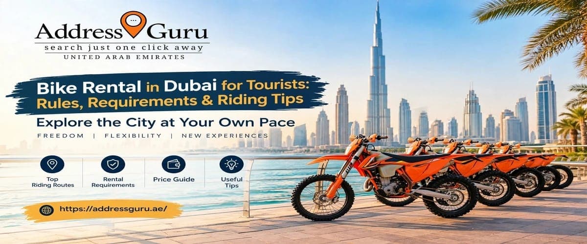 Bike Rental in Dubai for Tourists: Rules, Requirements & Riding Tips