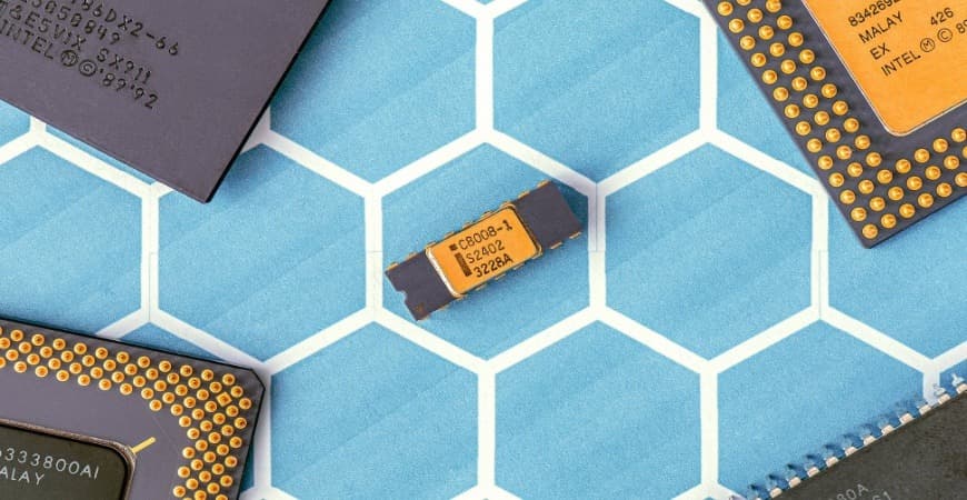 Blue PCB Electronics 4