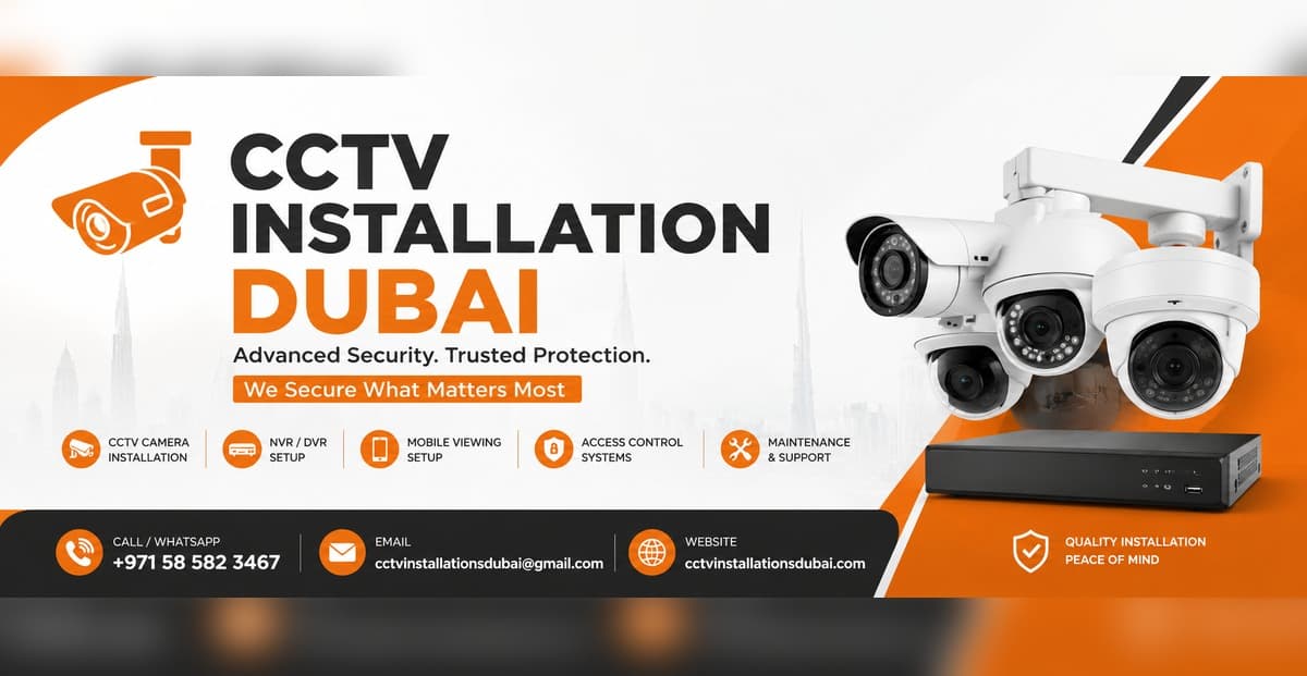 CCTV Installation Dubai | Security Systems & Maintenance 2