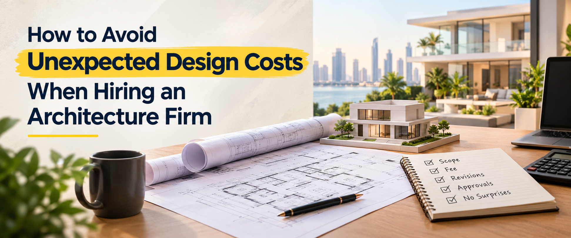 How to Avoid Unexpected Design Costs When Hiring an Architecture Firm in Dubai