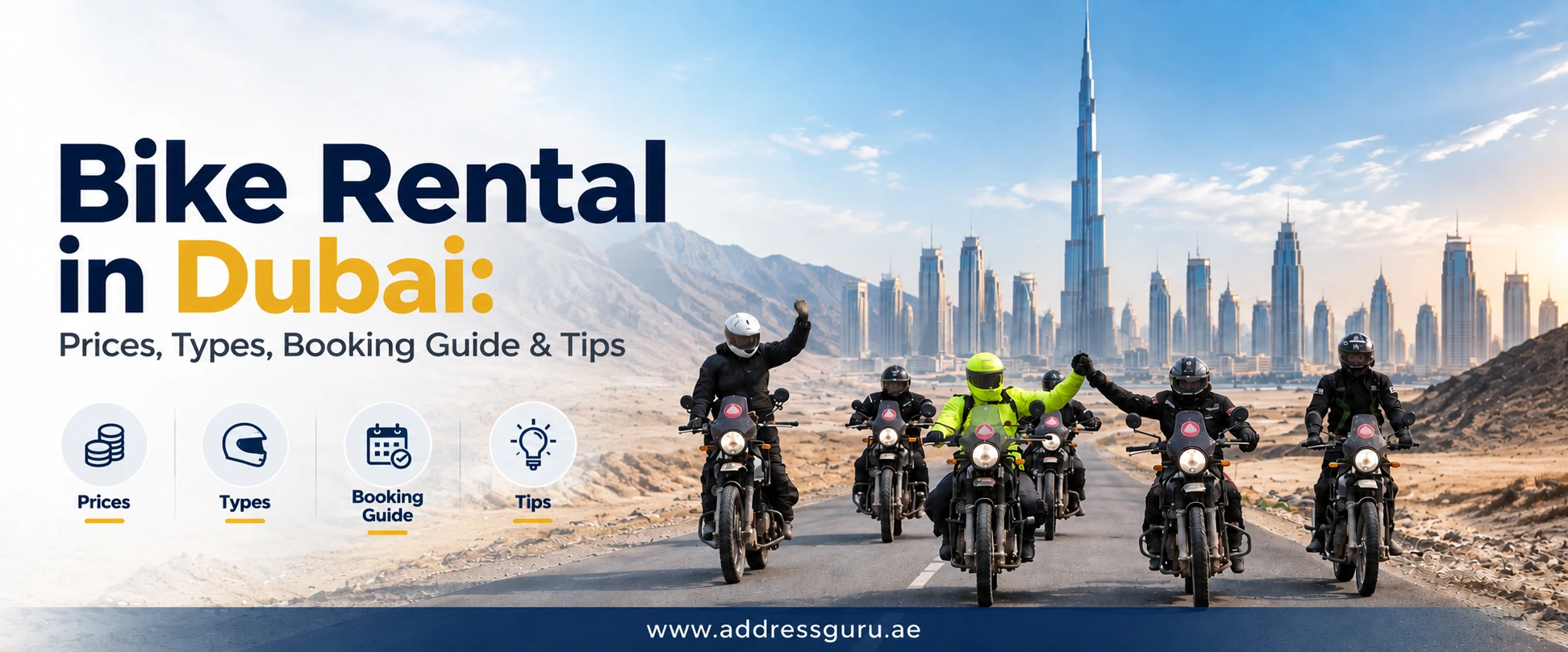Bike Rental in Dubai: Prices, Types, Booking Guide & Tips