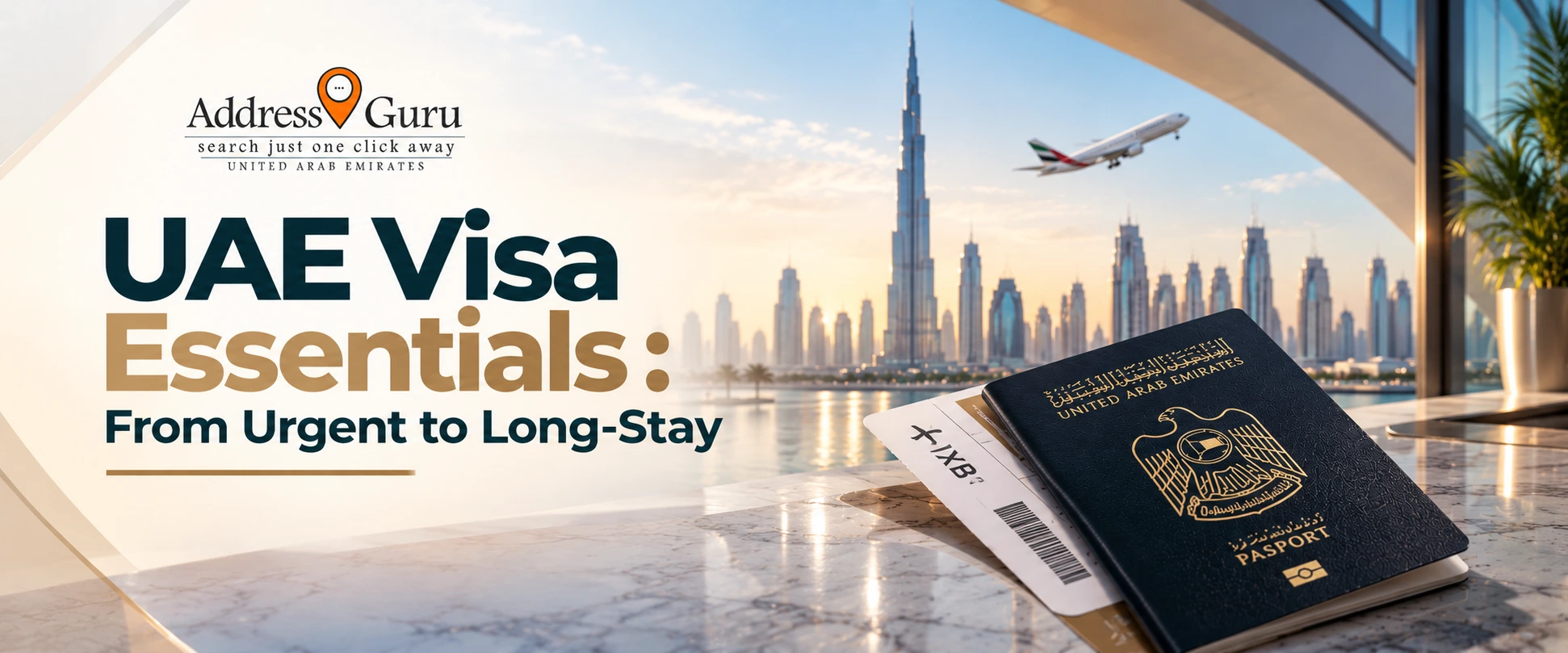 UAE Visa Essentials : From Urgent to Long-Stay